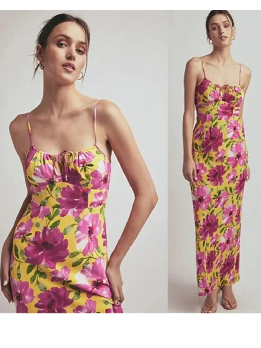 NWT Favorite Daughter The One That got away floral maxi dress Size 14- gorgeous! - Picture 2 of 8